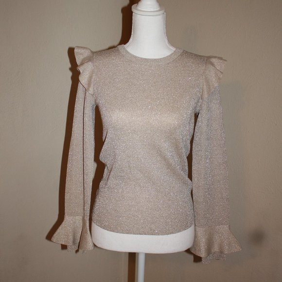 Alice + Olivia shimmery top, never worn! - Picture 2 of 7